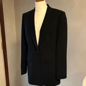 Jones New York vintage classy one button Black Blazer polished sophisticated 8